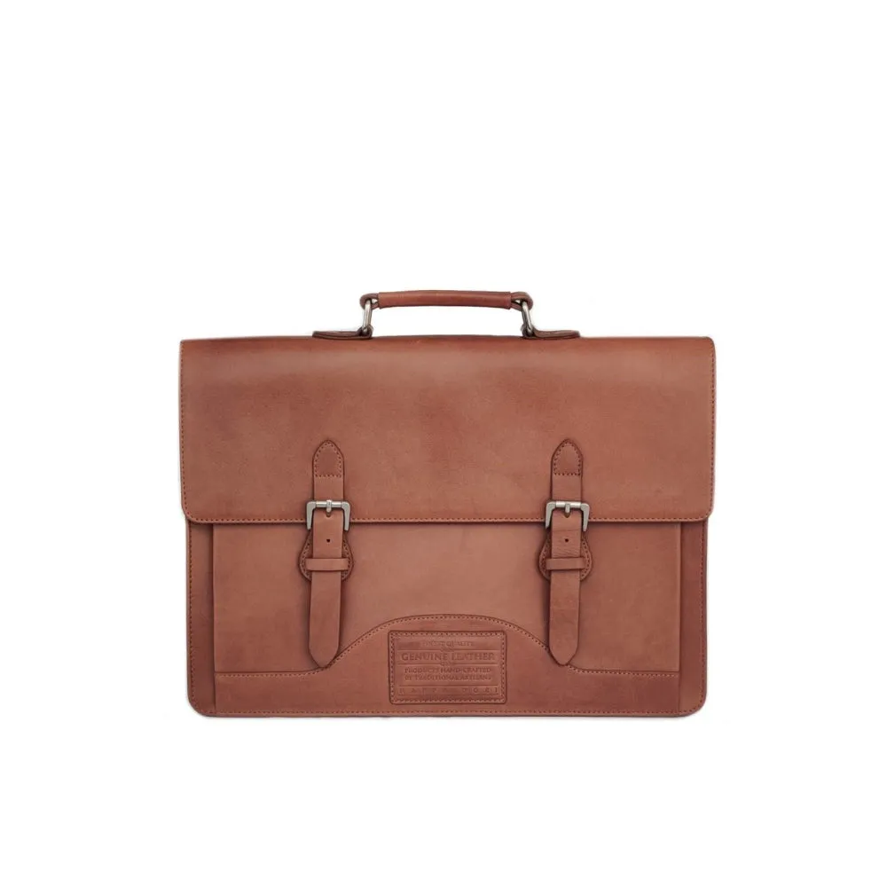 Nappa Dori Tan Norman Laptop Bag