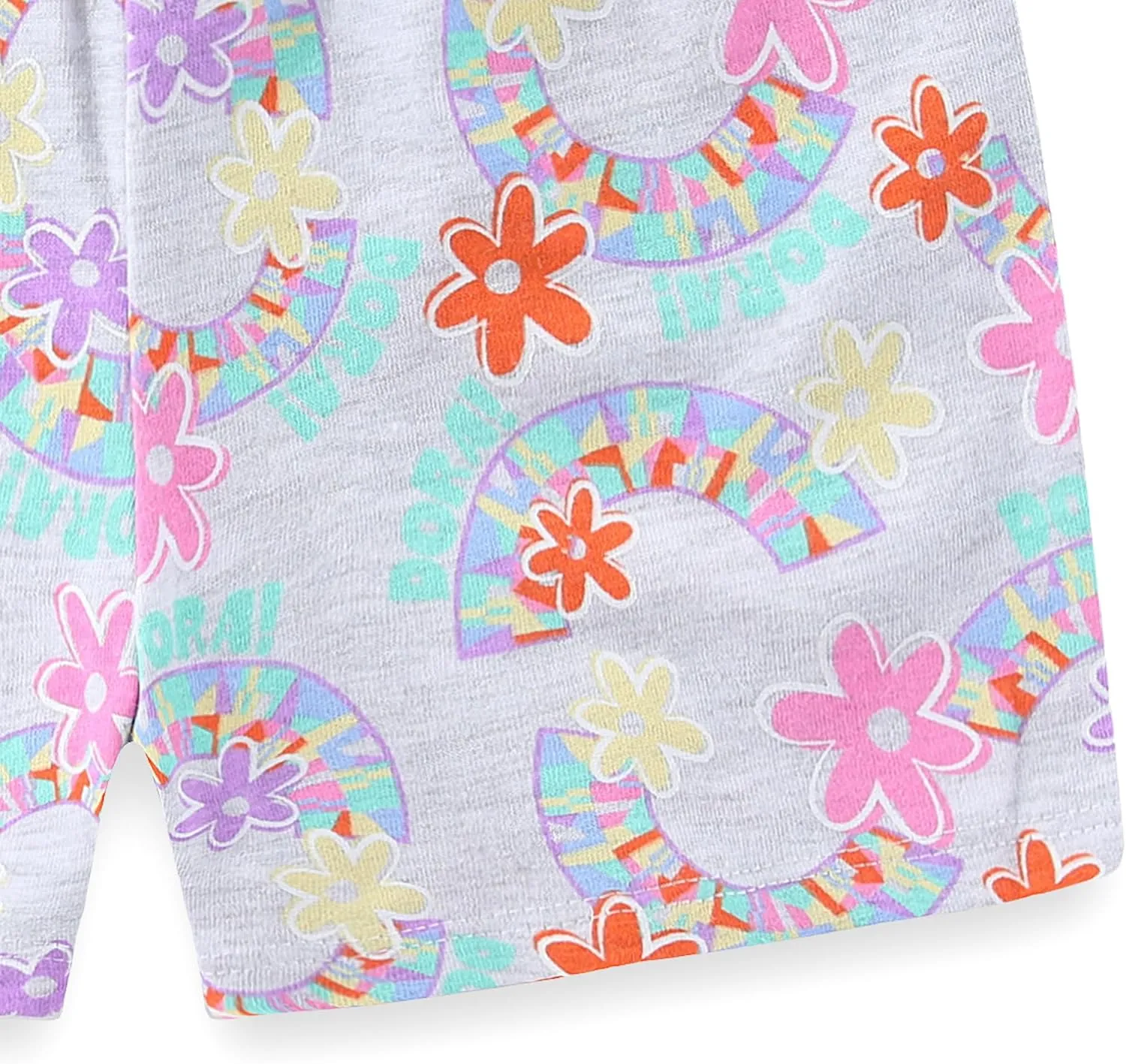 Nickelodeon Dora the Explorer Girls Short Sleeve T-Shirt and Shorts Set for Toddlers