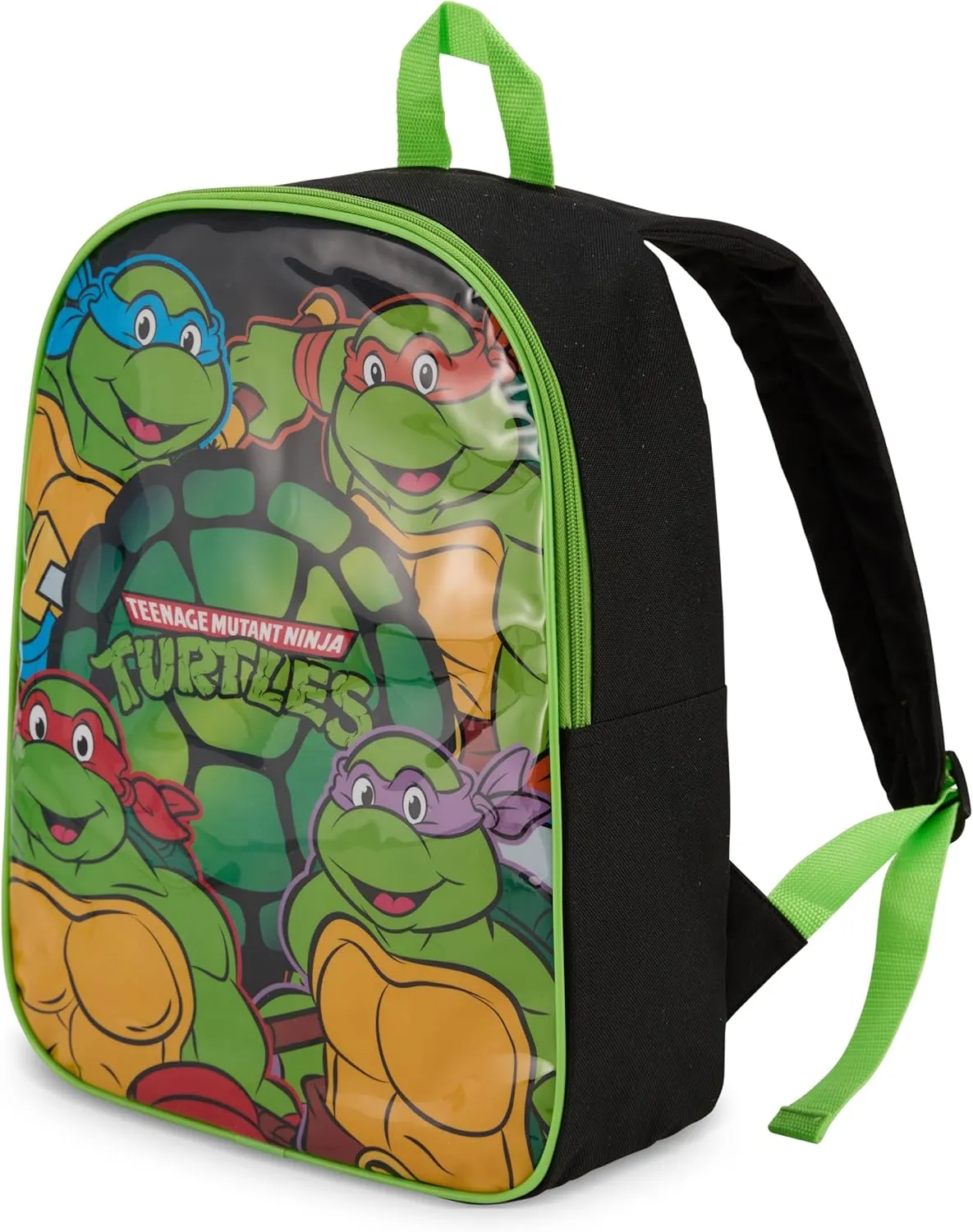 Nickelodeon Teenage Mutant Ninja Turtles Toddler Boy Backpack for Kids - Toddler Backpack with Padded Straps & Zip Compartment Little Kids Backpack - Comfy TMNT Backpack for Kids - 15"