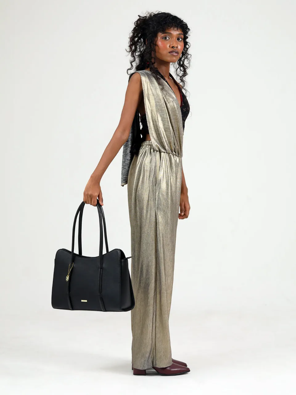 Noa Black Tote Bag