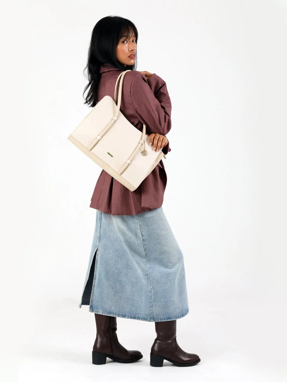 Noa Cream Tote Bag
