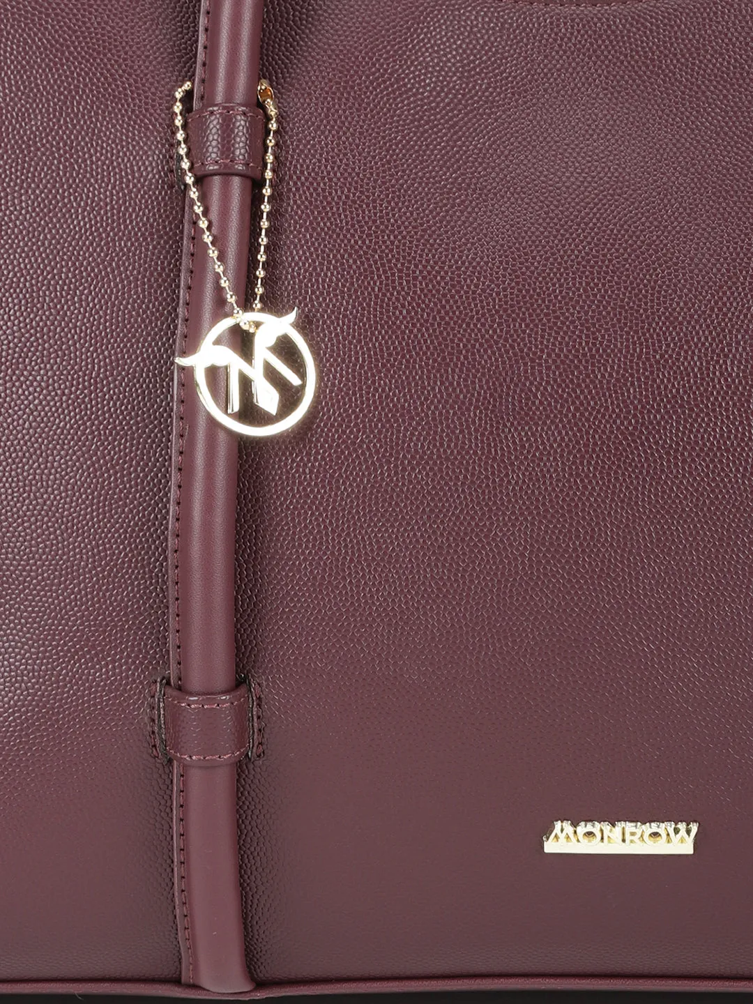 Noa Maroon Tote Bag