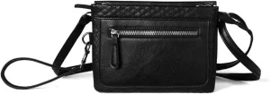 Nollia Vegan Leather Crossbody Bag with Adjustable Strap & Inner Compartment, Quilt Handbag for Women…