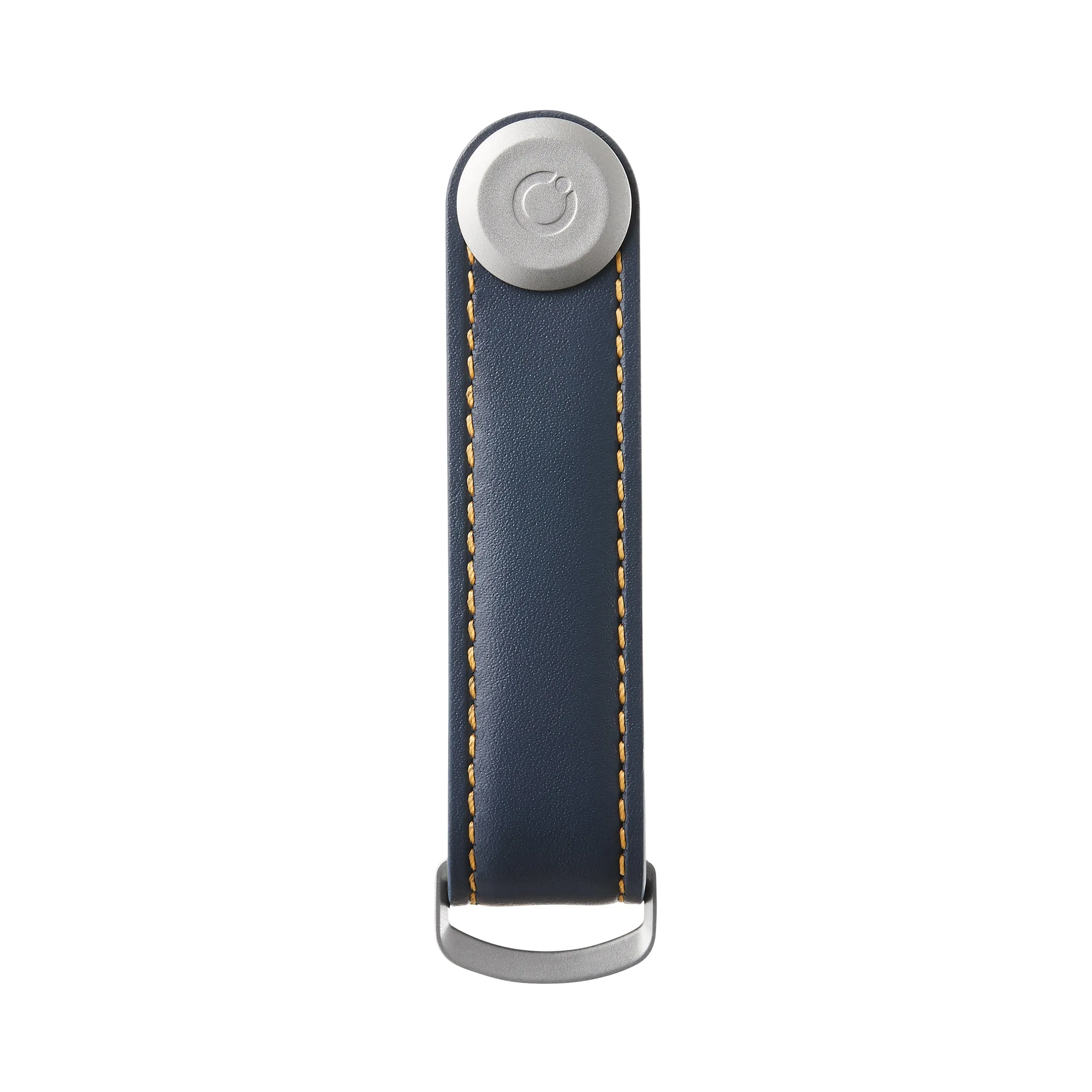 Orbitkey - Key Organiser Leather Navy/Tan