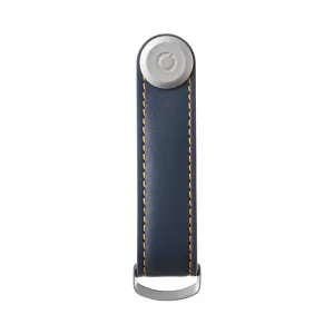 Orbitkey - Key Organiser Leather Navy/Tan