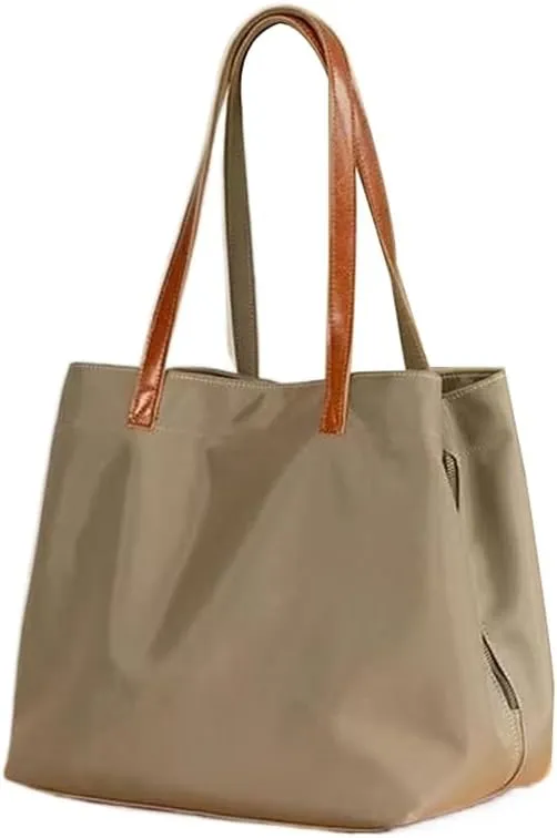 Oxford Cloth Tote Bags for Women Multi-pockets Shoulder Bag Purse Mujer Handbag for Work
