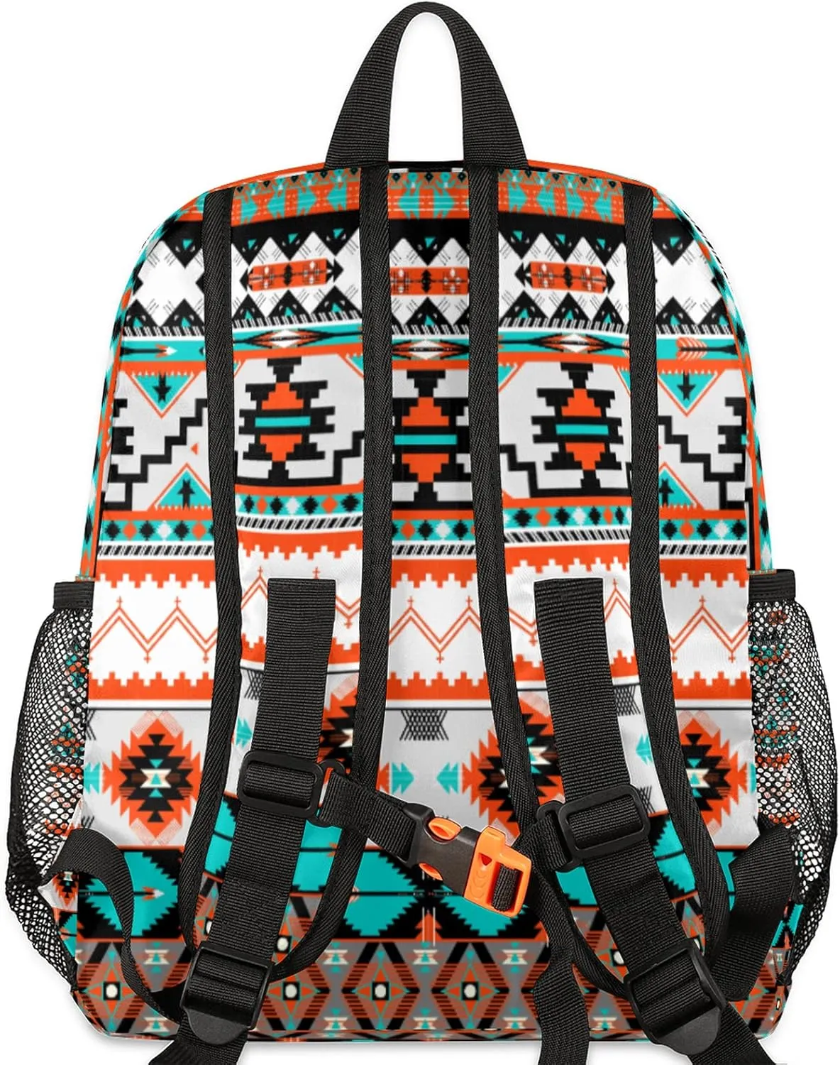 Pardick Aztec Cute Kids Backpack Aztec Toddler Backpack for Boys Girls with Chest Strap Lightweight Kindergarten Children Schoolbag Nursery Elementary Travel Bag