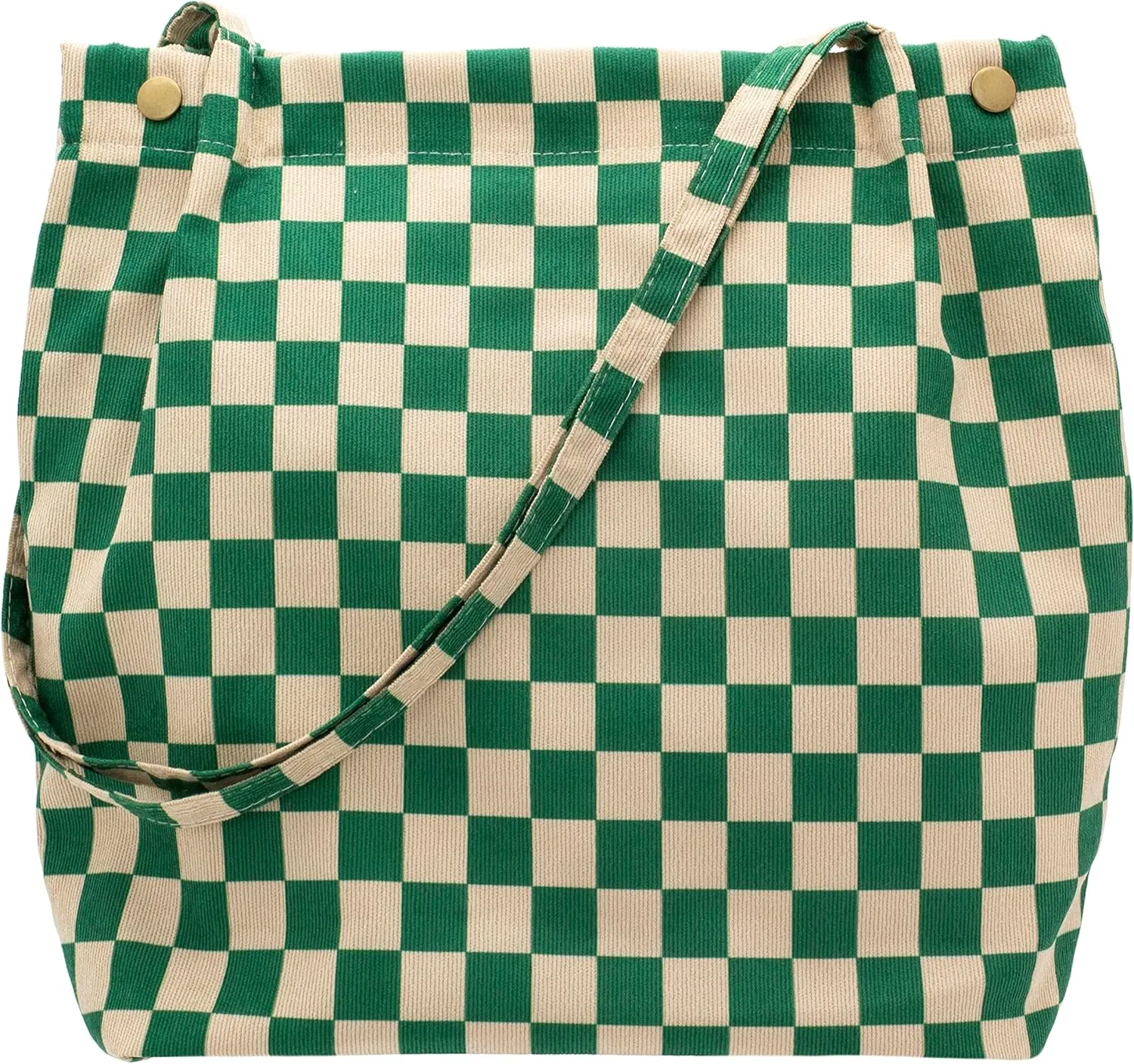 PAZIMIIK Corduroy Tote Bags for Women Travel Reusable Grocery Shopping Shoulder Go-to Everyday Bag for Work