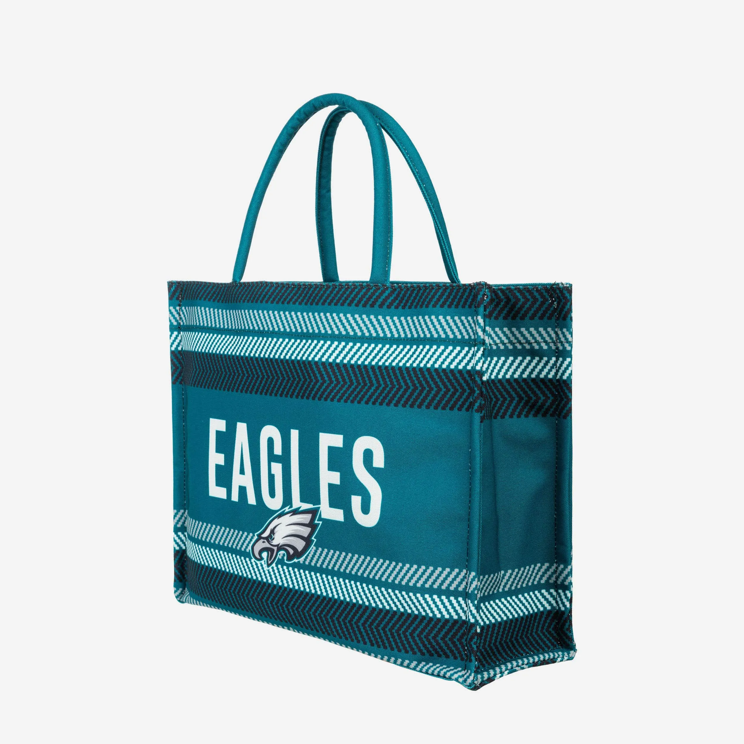 Philadelphia Eagles Stitch Pattern Canvas Tote Bag