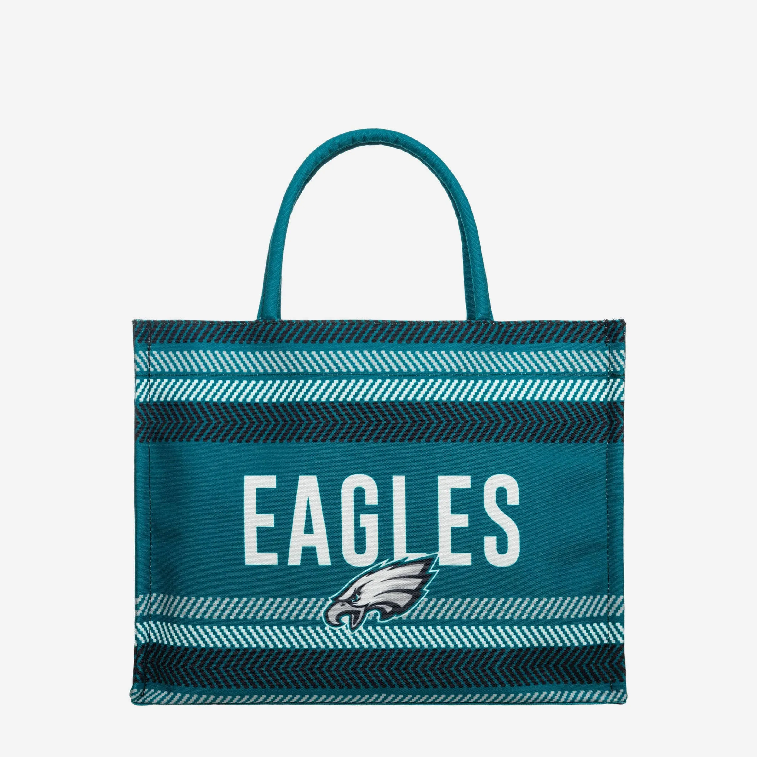 Philadelphia Eagles Stitch Pattern Canvas Tote Bag