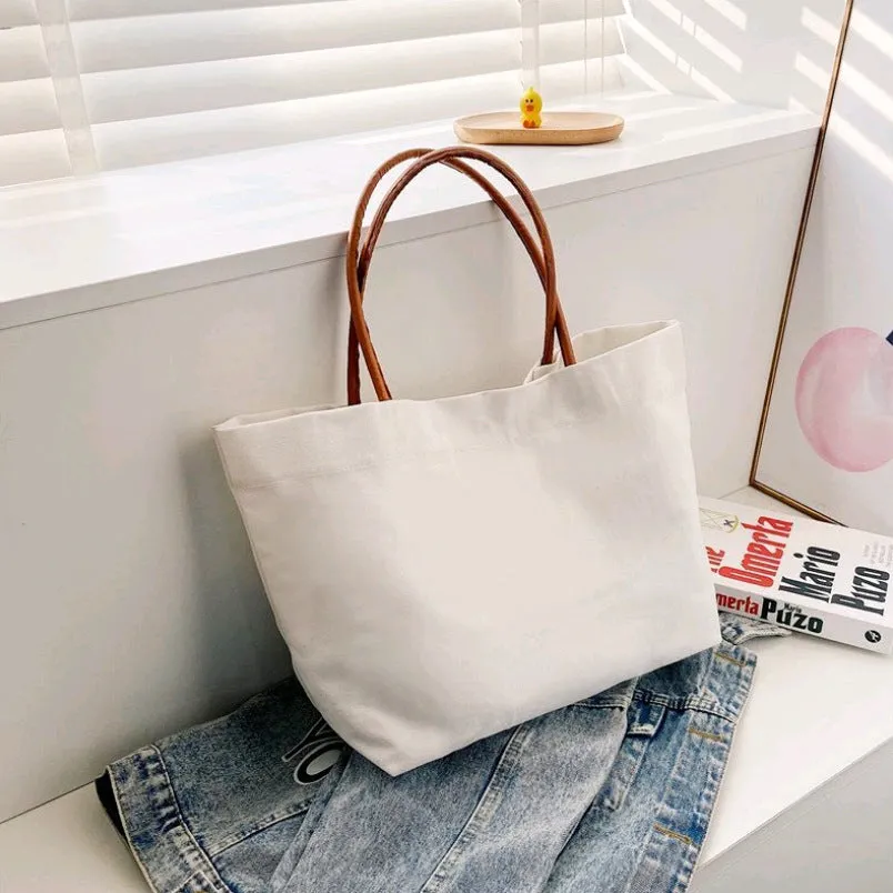 Plain Canvas Tote