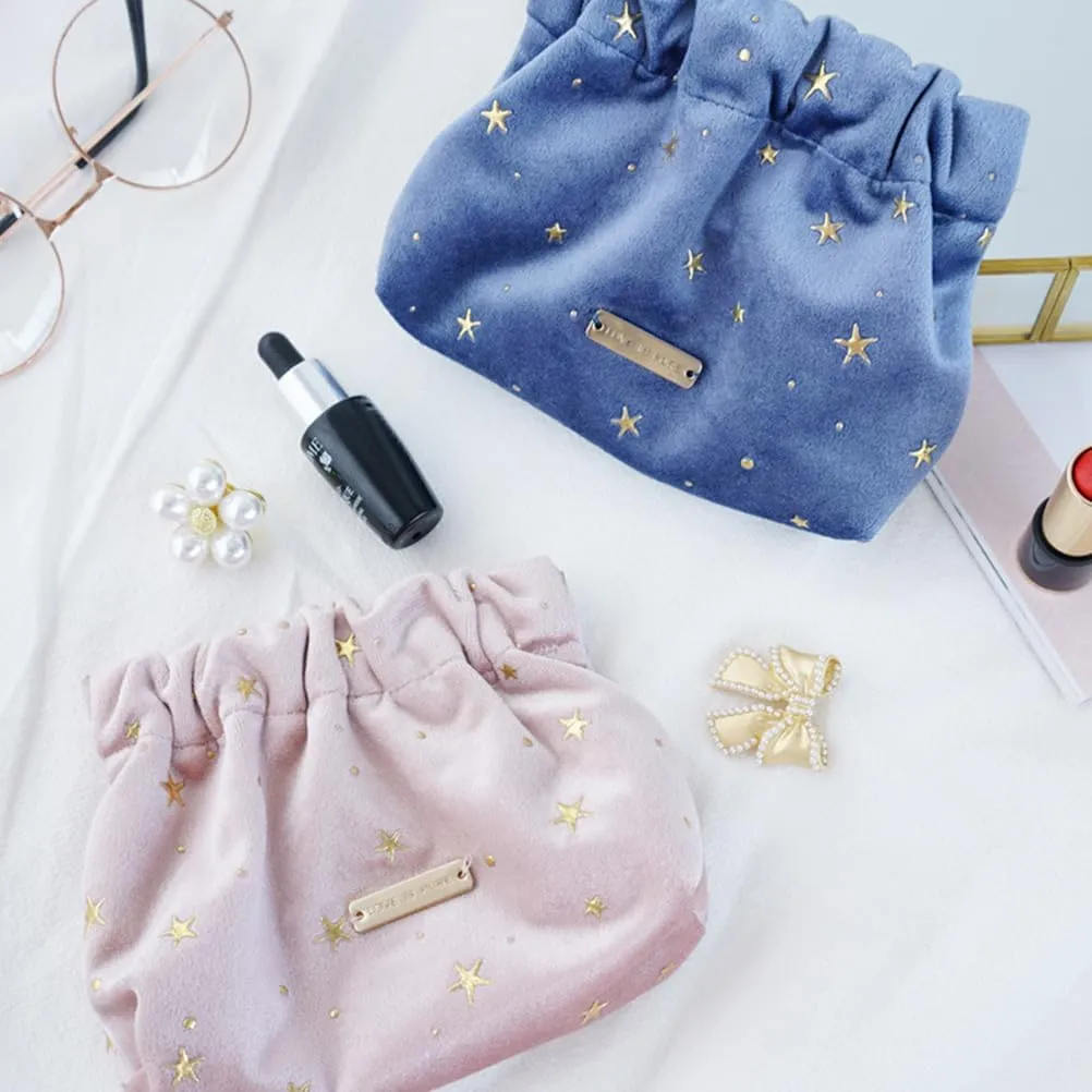 POPETPOP Cosmetic Bag Mini Lipstick Mini Purse Women’s Purses Portable Makeup Bag Money Purses Womans Purses Drawstring Purse Womens Wallet Travel Coin Purse Large Fabric Storage Bag Simple