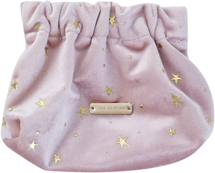 POPETPOP Cosmetic Bag Mini Lipstick Mini Purse Women’s Purses Portable Makeup Bag Money Purses Womans Purses Drawstring Purse Womens Wallet Travel Coin Purse Large Fabric Storage Bag Simple