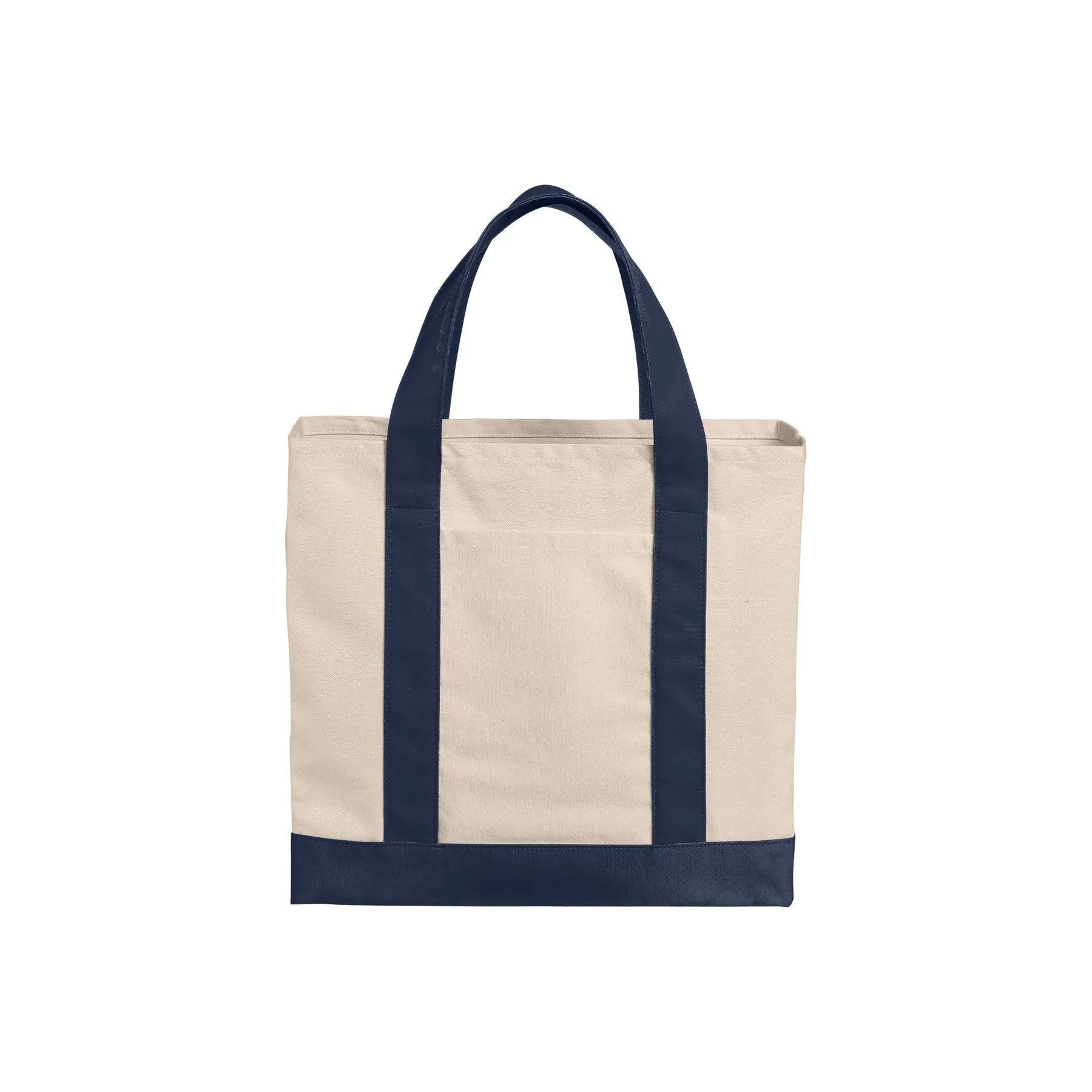 Port Authority ®  Cotton Canvas Two-Tone Tote BG429 - Port Authority BG429