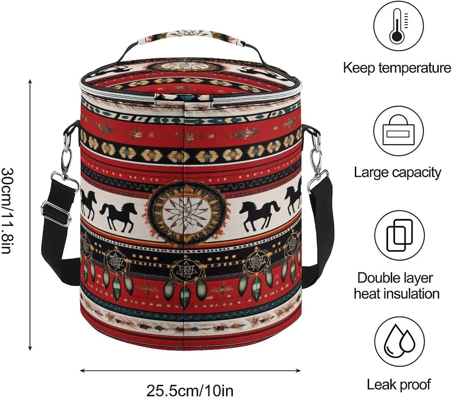 Portable Cooler Backpack for Men Women, Leak Proof Insulated Bag for Camping