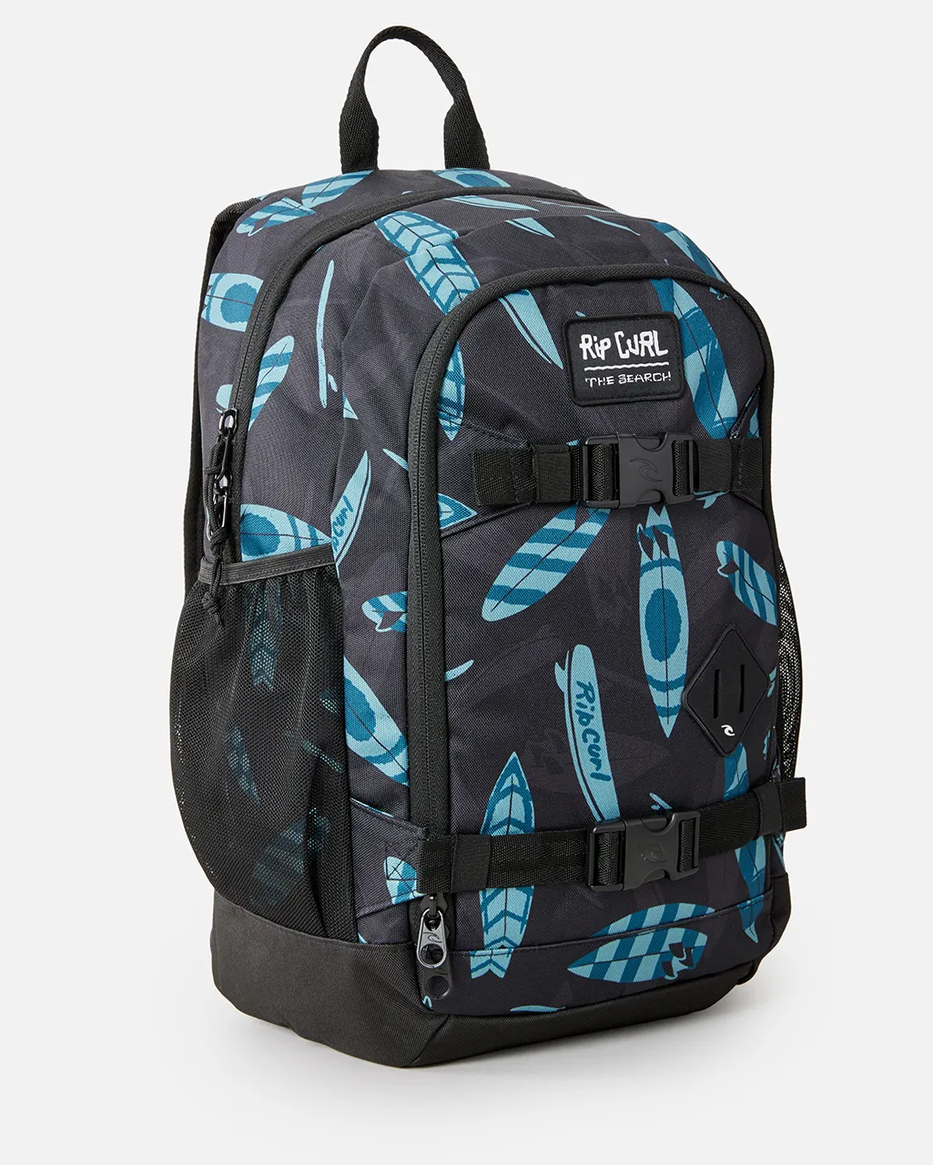 Posse Mid Backpack in Black & Blue