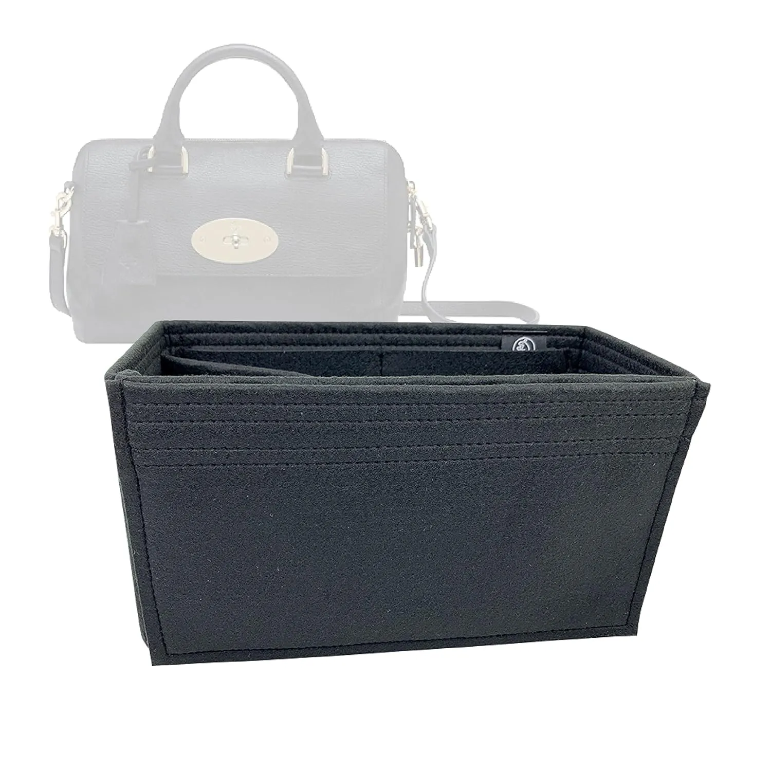 Premium Bag Organizer for Mulberry Del Rey Small Insert (Handmade/20 Color Options) [Purse Organiser, Liner, Insert, Shaper]