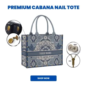 Premium Cabana Nail Tote