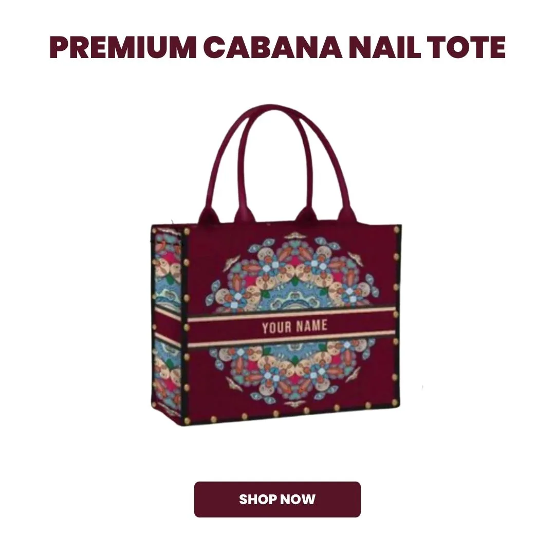 Premium Cabana Nail Tote