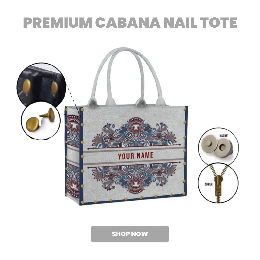 Premium Cabana Nail Tote