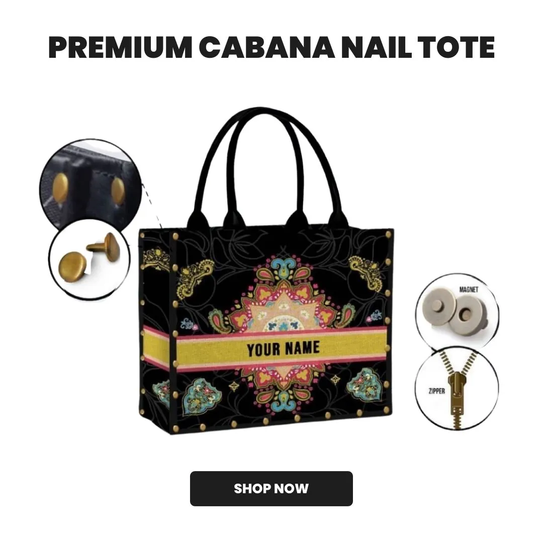 Premium Cabana Nail Tote