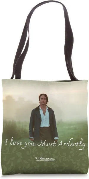 Pride & Prejudice I Love You Most Ardently Moment Tote Bag