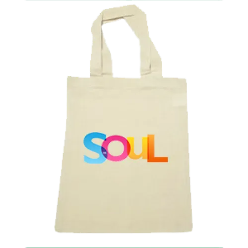 Printed Canvas Totes 14" x 16"