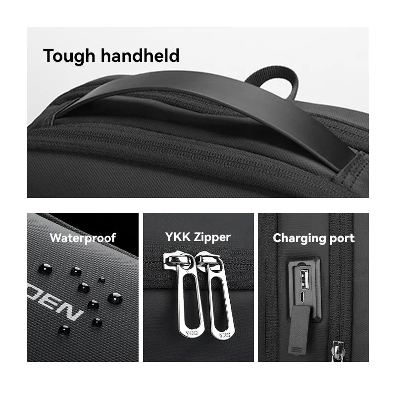 Profession Updated: Futuristic Design Minimalist and Lightweight Backpack