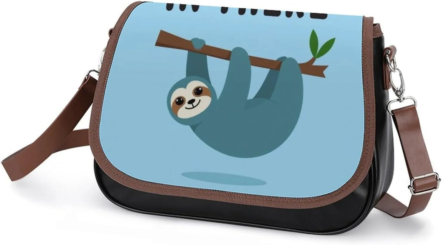 PU Leather Small Crossbody Bag, Waterproof Shoulder Bag Travel Cellphone Purse Handbag