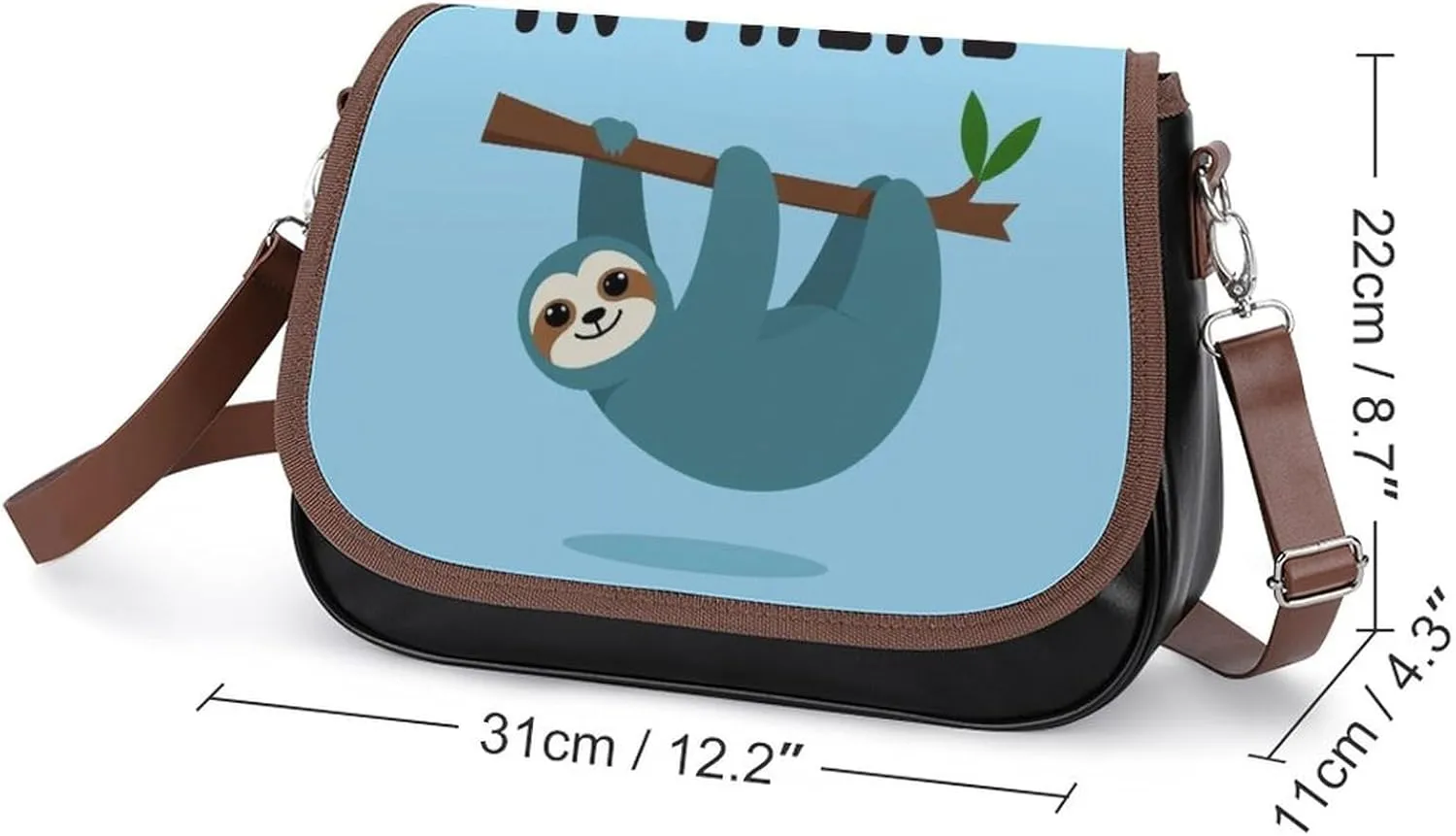 PU Leather Small Crossbody Bag, Waterproof Shoulder Bag Travel Cellphone Purse Handbag