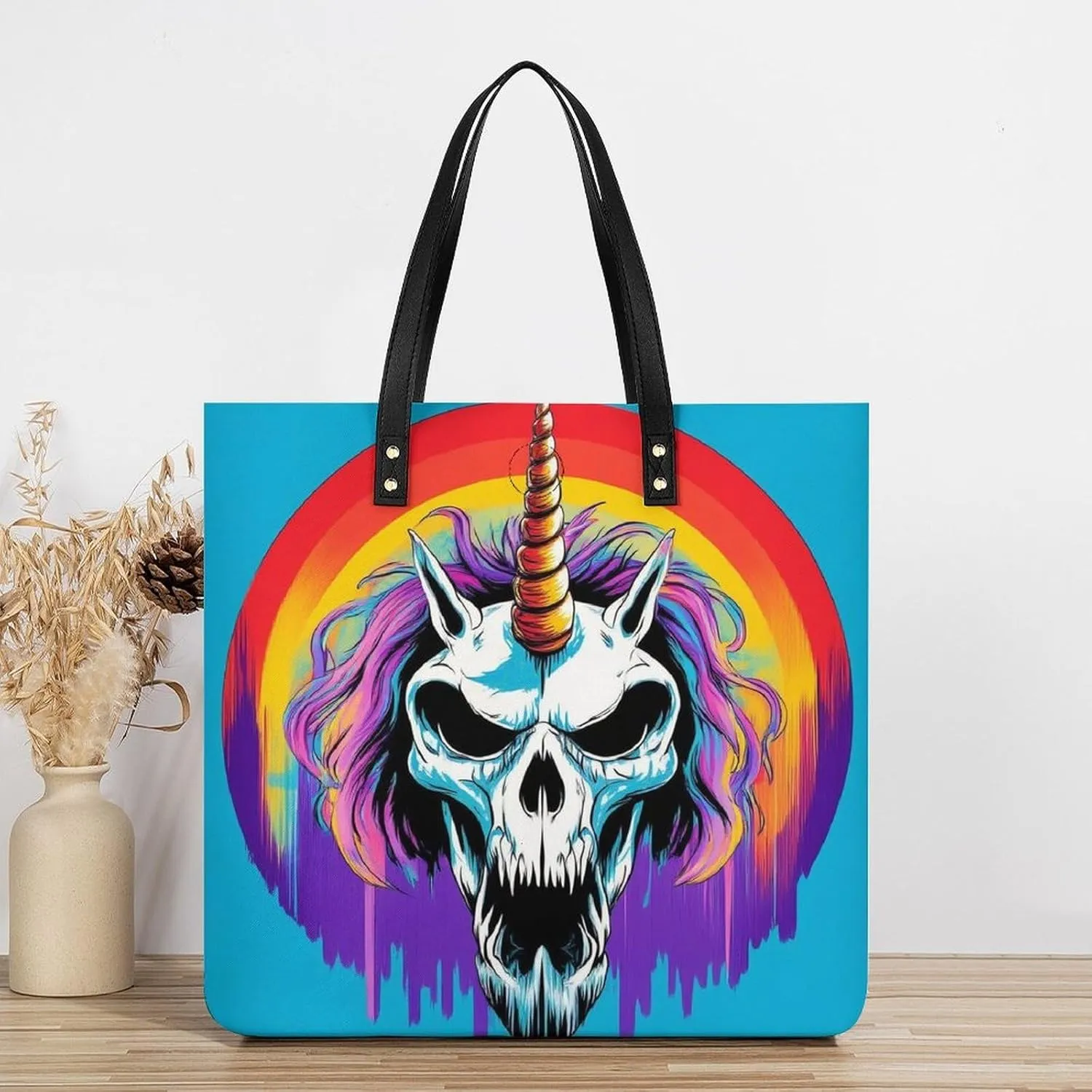 Pu Leather Tote Bag for Women Work Shoulder Bags Purses Handbags