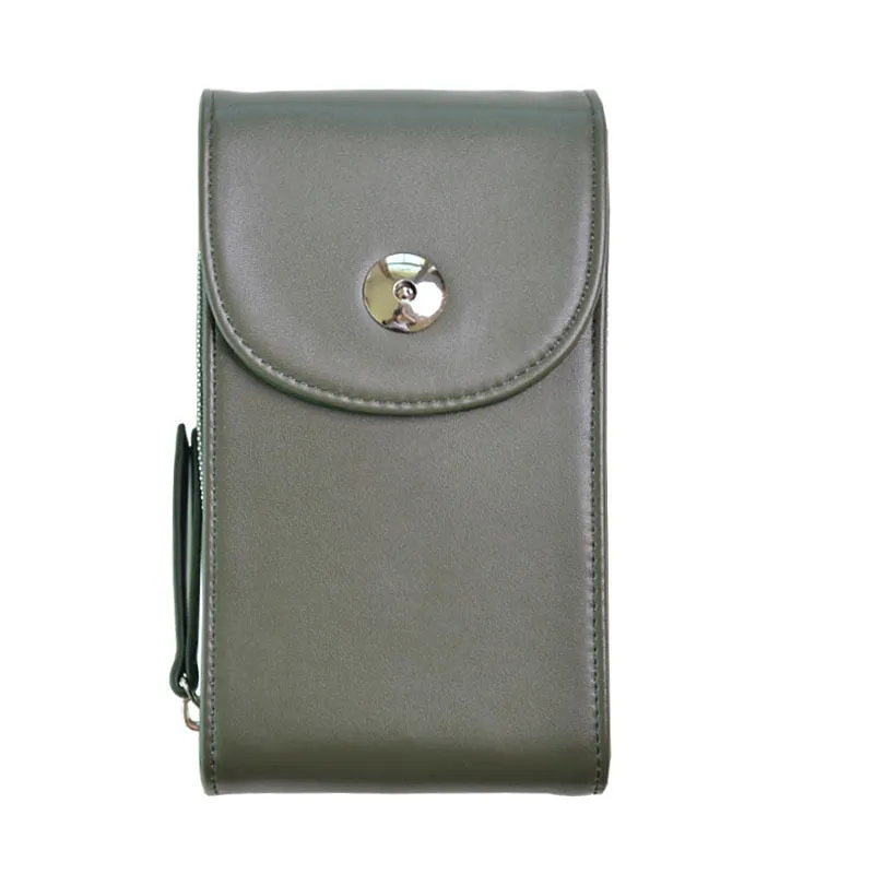PU Leather Women's Cell Phone Cross-body Bag - Suitable for Small Cell Phone