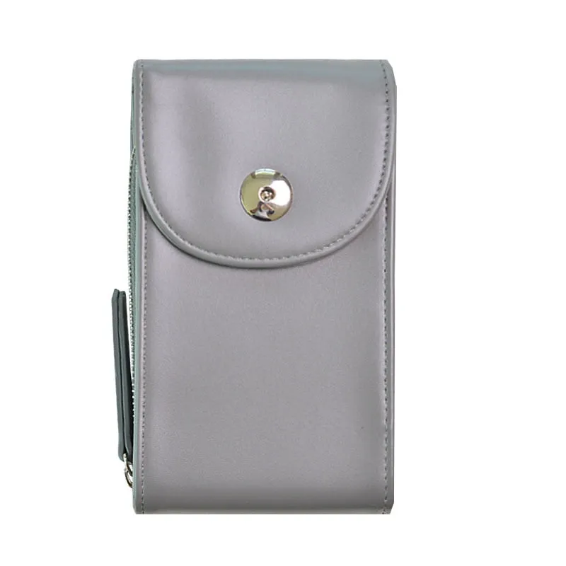 PU Leather Women's Cell Phone Cross-body Bag - Suitable for Small Cell Phone