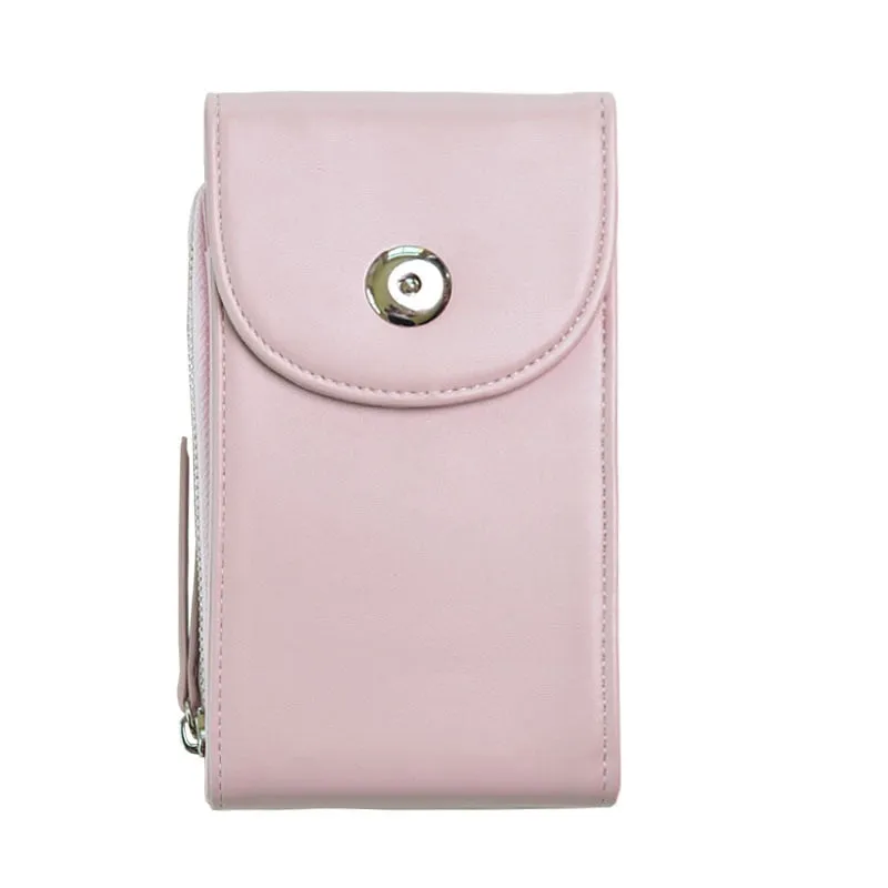 PU Leather Women's Cell Phone Cross-body Bag - Suitable for Small Cell Phone