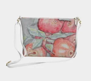Purse Leather Technologically advanced Crossbody Apples Vegan 7月24日 support Watercolor