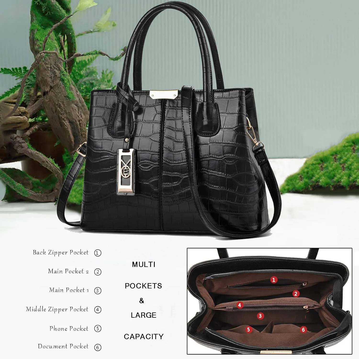 Purses and Handbags for Women Shoulder Tote Bags Top Handle Satchel