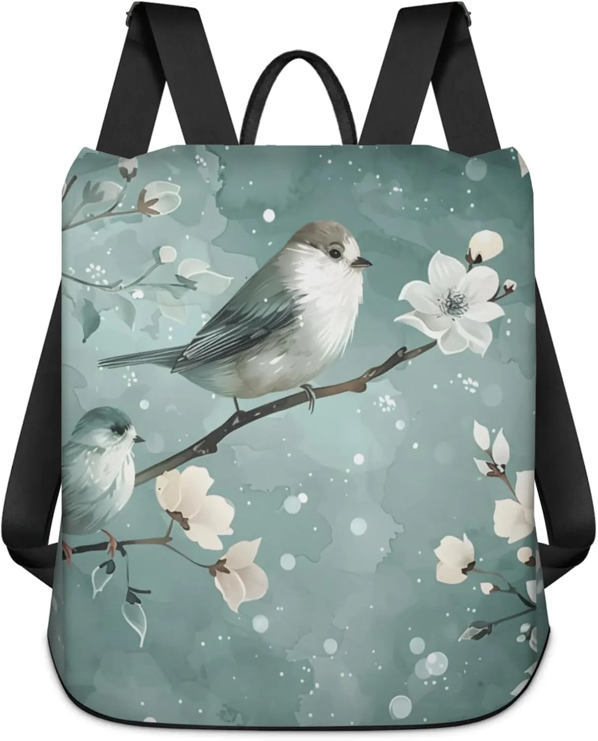 Quiet Birds Anti-Theft Rucksack Fashion Backpack Travel Shoulder Bag Lightweight Waterproof Daypack Casual Backpacks For Women Men