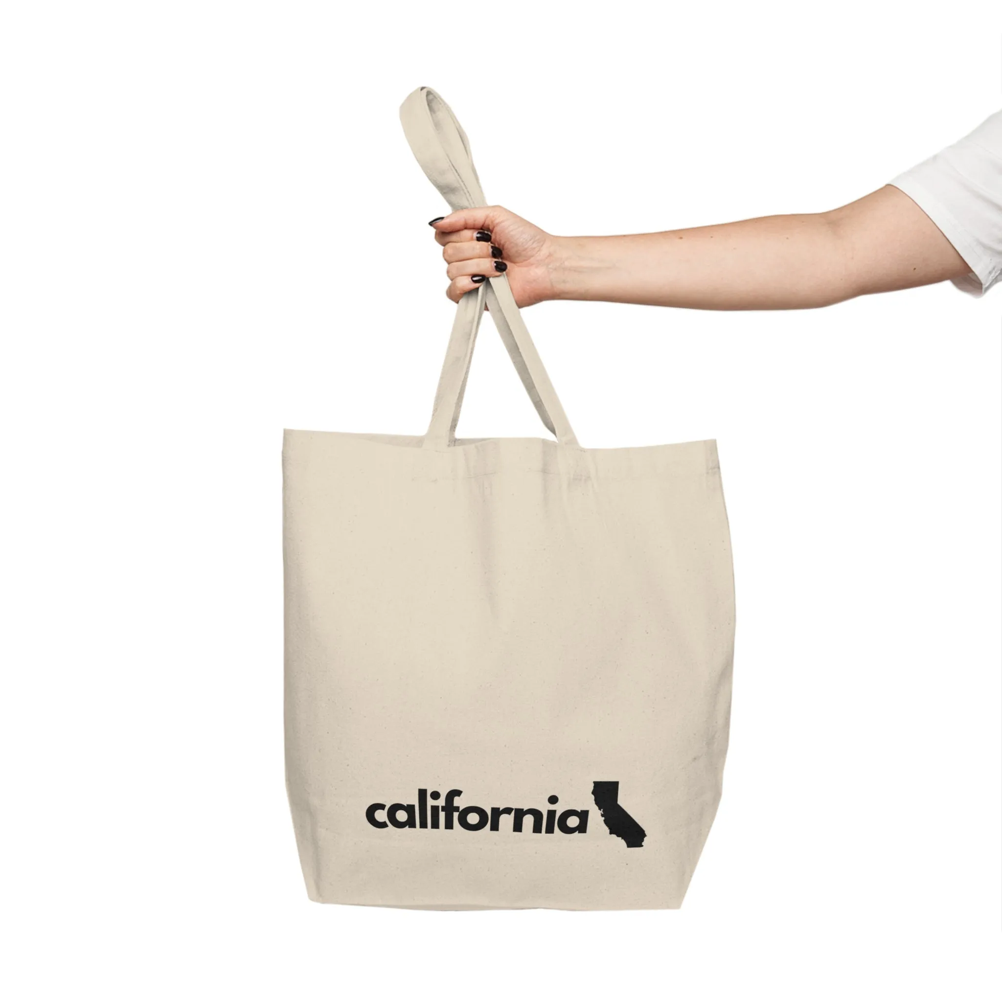 "california" Canvas Tote