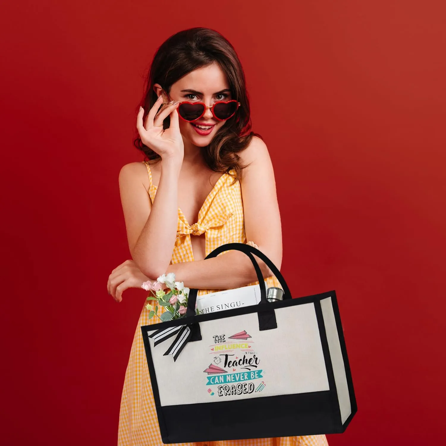Rainbow Tote Bag - Teacher Appreciation & Thank You Gift
