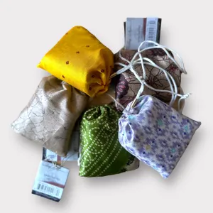 Re-Purposed Sari Tote Shopping Bags