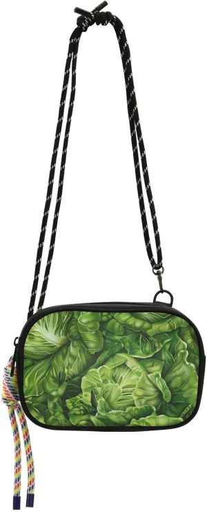 Real Green Cabbage Womens Purses Crossbody Womens Comfort with Credit Card Slots Purses Go shopping monedero para mujer