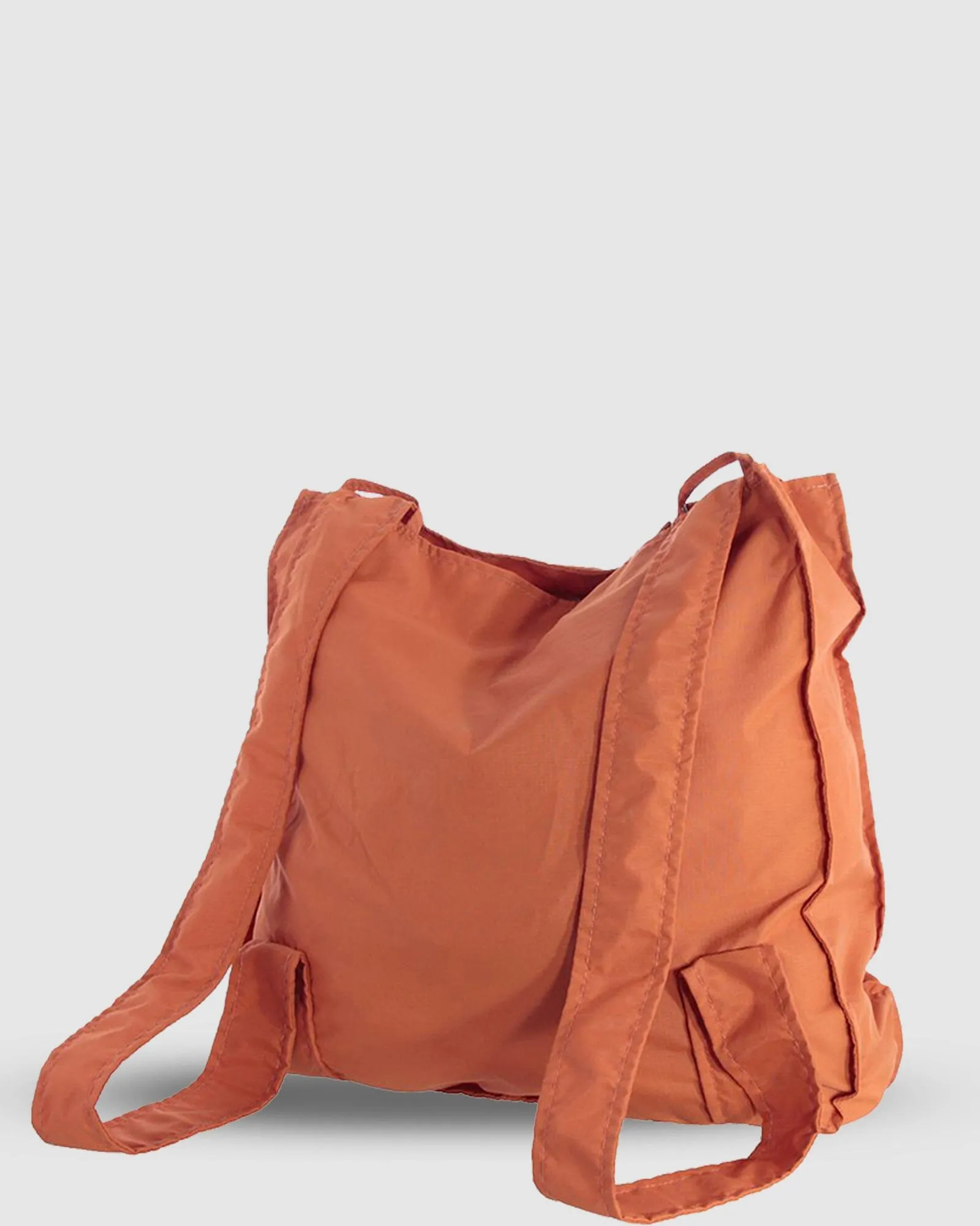 Recycled Polyester ECOSHOPA Convertible Tote & Backpack - 3 PACK (Taupe, Orange, Black)