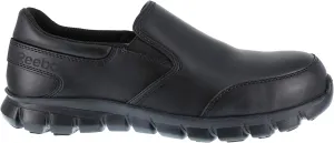 Reebok Work Women's Sublite Cushion Comp Toe Athletic Work Sho Black - 11 Wide