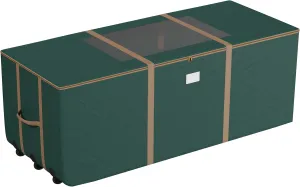 Rolling Storage Bag - 67in Storage Bags with Durable Handles and Wheels for Outdoor Cushion Storage, Clothes Storage, and More by Pure Garden (Green)