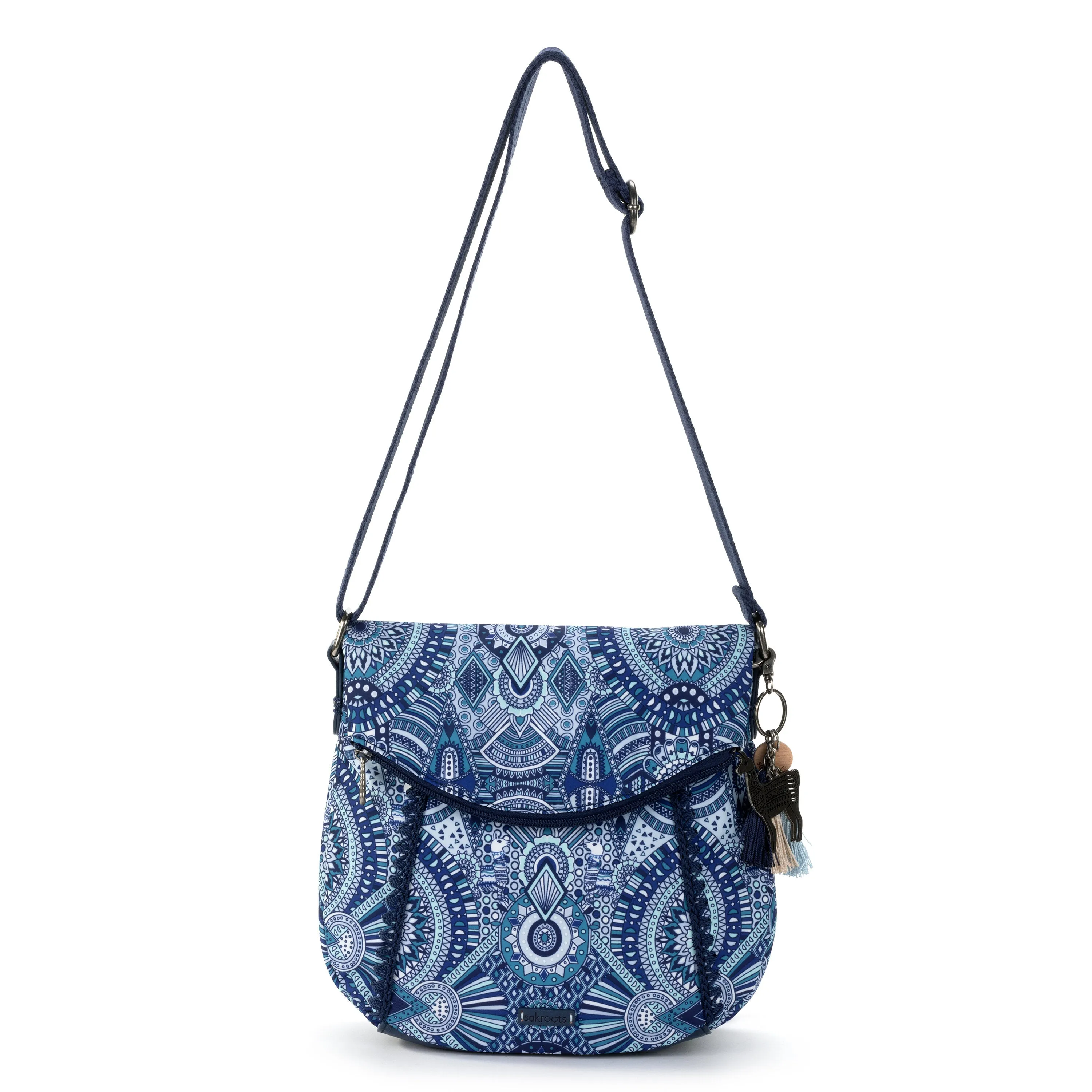 Sakroots Artist Circle Foldover Crossbody