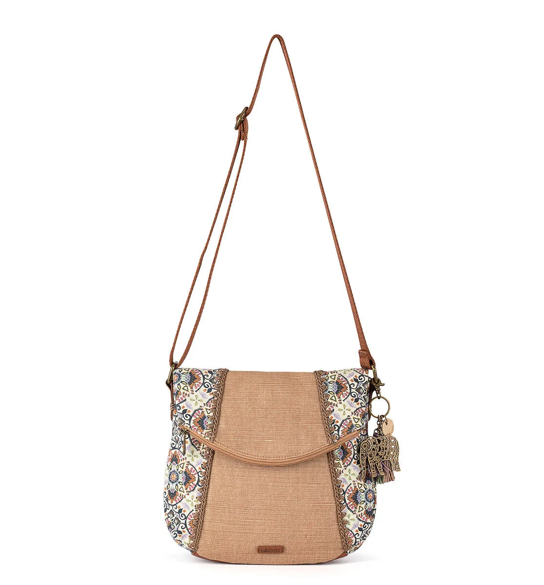 Sakroots Artist Circle Foldover Crossbody