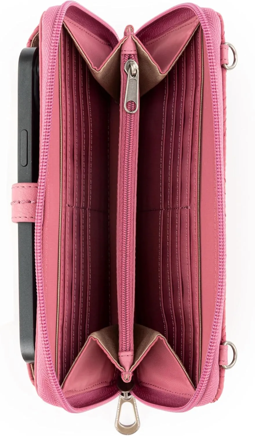 Sakroots Artist Circle Smartphone Crossbody in Eco Twill, Detachable Wristlet Strap