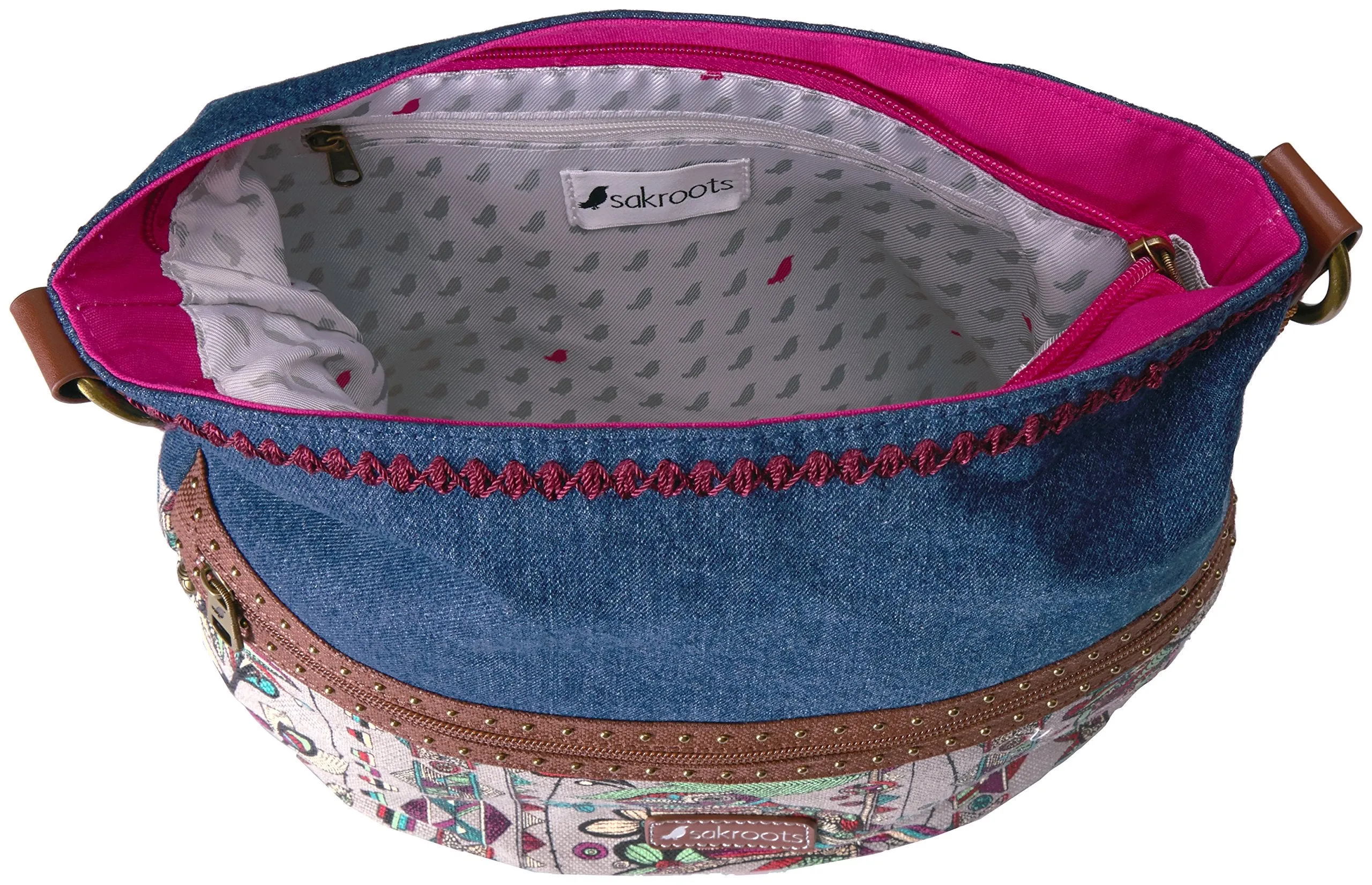 Sakroots Women's Artist Circle, Charcoal Spirit Desert