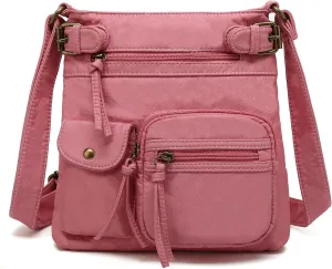 Scarleton Crossbody Bags for Women Purses and Handbags Multi Pocket Shoulder Bag Faux Leather Small, H1833
