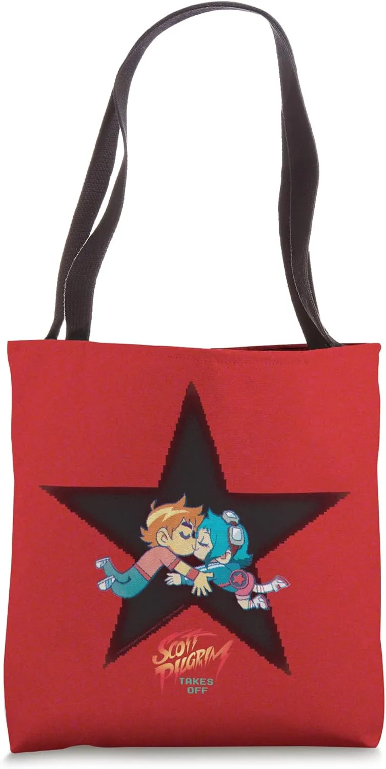 Scott Pilgrim Takes Off Scott & Ramona Tote Bag